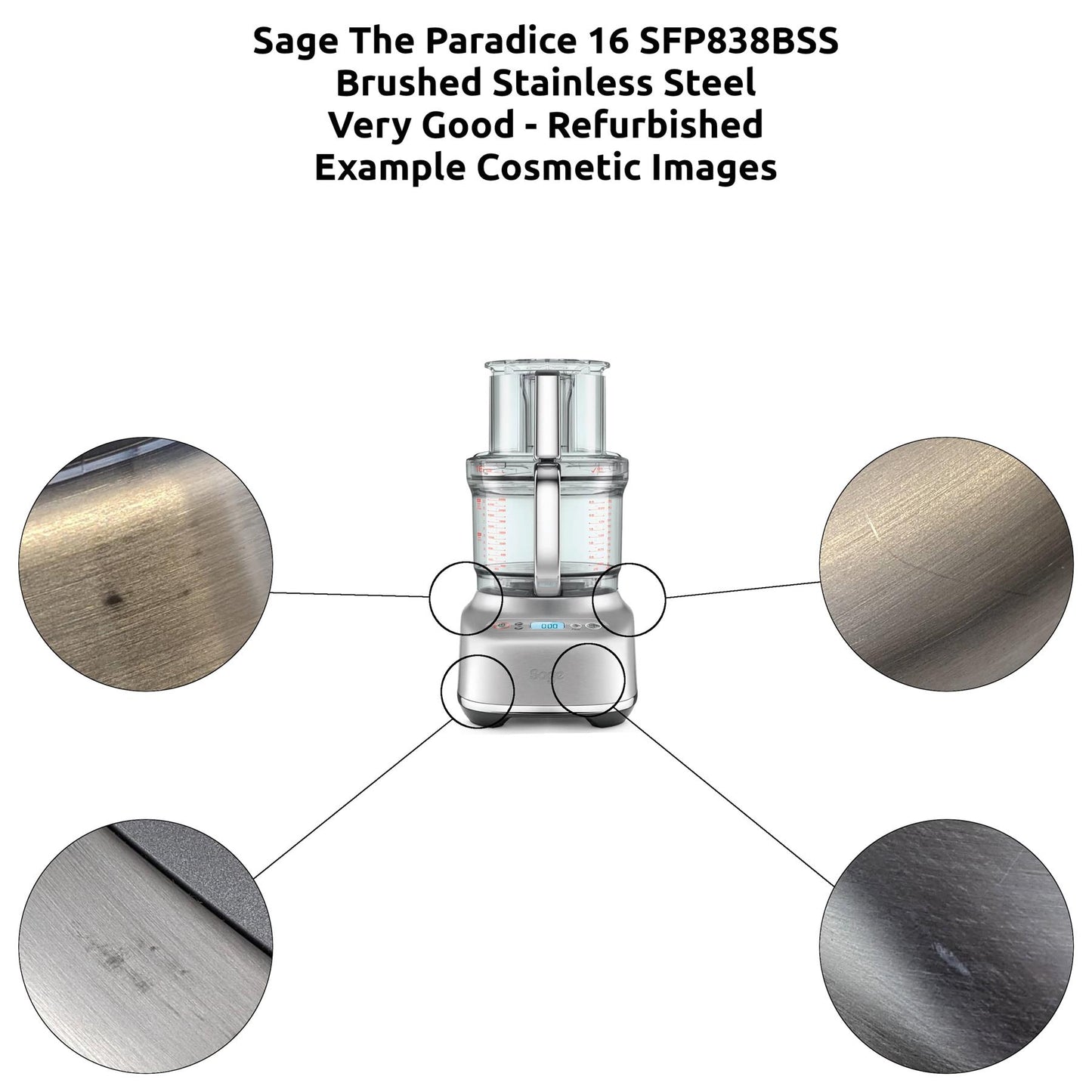 Sage The Paradice 16 Food Processor SFP838