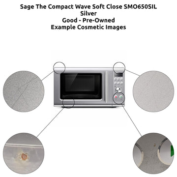 Compact Wave Soft Close - Quiet 25L Microwave